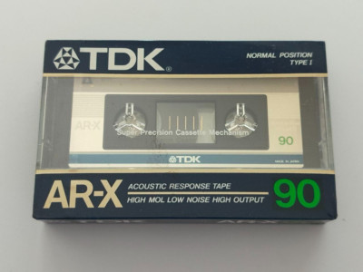 TDK AR-X 90 Tape Cassette SEALED Japan Market