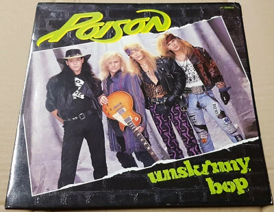 Poison Unskinny Bop-Vinyl, 12", 45 RPM, Maxi-Single-Glamrock UK 1990 - Bild 1 von 4