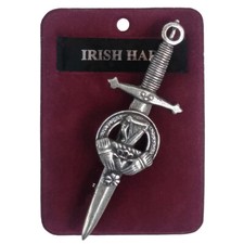 Irish Harp Kilt Pin - Made In Scotland