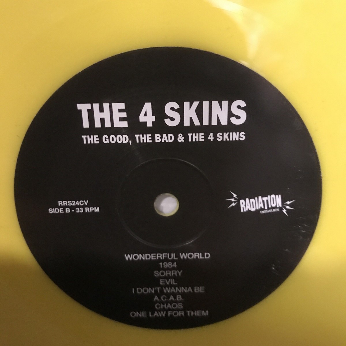 The 4 Skins – The Good, The Bad & The 4 Skins LP 2022 Radiation