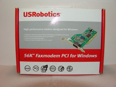 USROBOTICS, USR5699B, INTERNAL FAX MODEM 56KBPS PCI