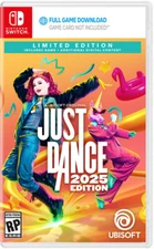 Just Dance 2025 Limited Edition - Nintendo Switch (Code in Box) - NEW