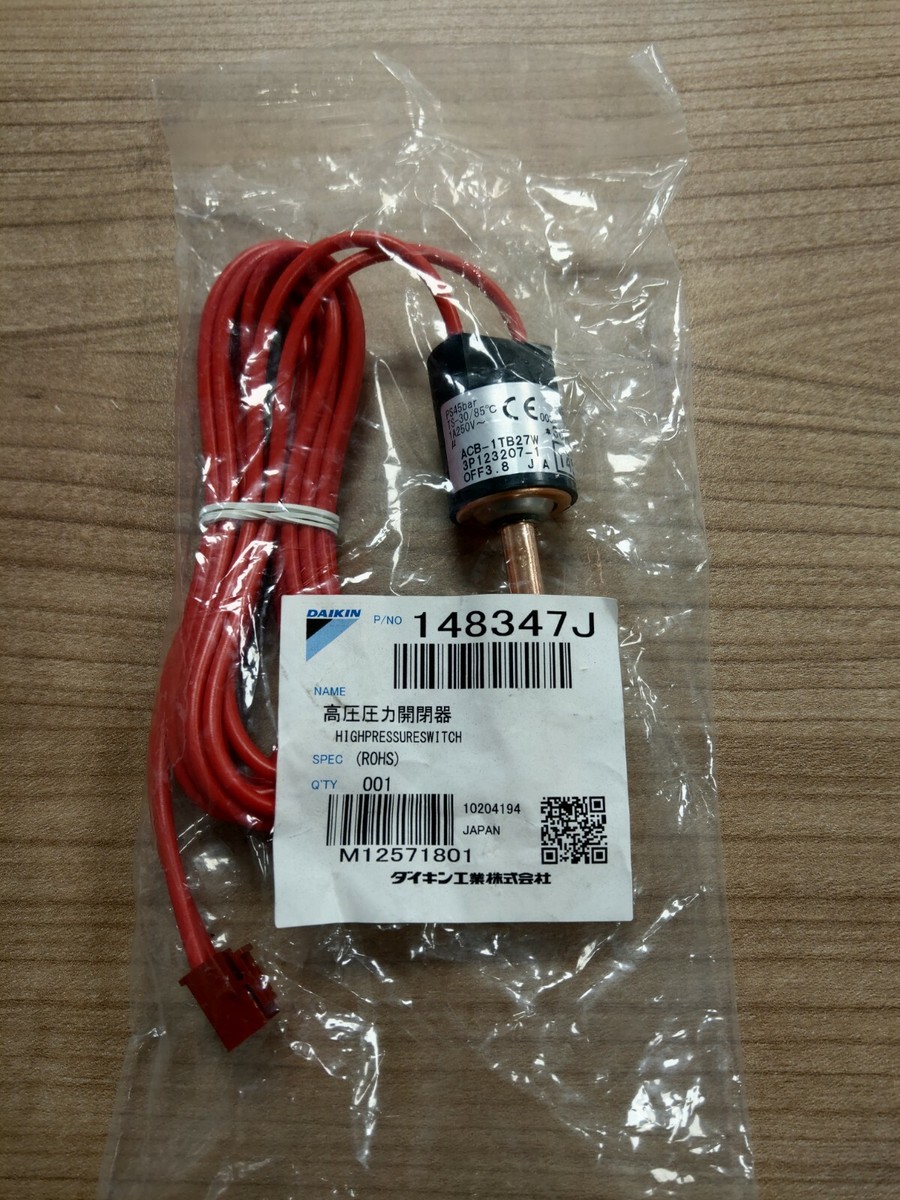 Daikin 148347J High Pressure Switch 45 Bar HP Switch | eBay