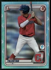 2020 Bowman 1st Edition Sky Blue #BD-4 Milan Tolentino 