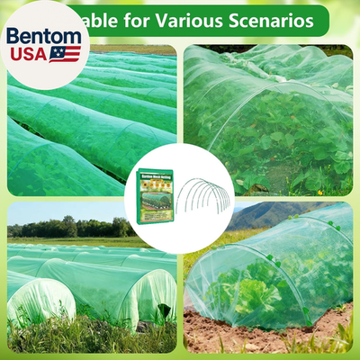 Garden Netting for Raised Beds, 10x30 Ft Bird Ultra Fine Mesh Netting with 6 Sets Garden Hoops & 18 Clips Garden Plants Net Protection for Pest Barrier Vegetable Plant Fruit Animals, Garden Cover Net Garden Netting for Raised Beds, 10x30 Ft Bird Ultra Fine Mesh Netting with 6 Sets Garden Hoops & 18 Clips Garden Plants Net Protection for Pest Barrier Vegetable Plant Fruit Animals, Garden Cover Net