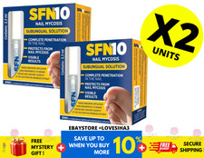 SFN10 Nail Mycosis Subungual Solution 3.3ml Therapy of nail mycosis X 2