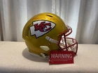 Patrick Mahomes Autographed Kansas City Flash Full Size Football Helmet - BAS