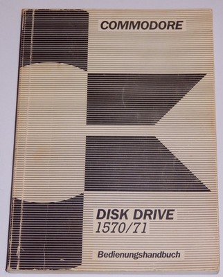 Commodore 64 C64 Disk Drive 1570/71 1571 Bedienungshandbuch Handbuch Anleitung