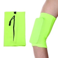 Running Armband Phone Holder, Phone Arm Band with Zipper Pocket(XL, Green)