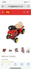 Big Jigs Toys, Kids Ride on Tractor, NEW in Red