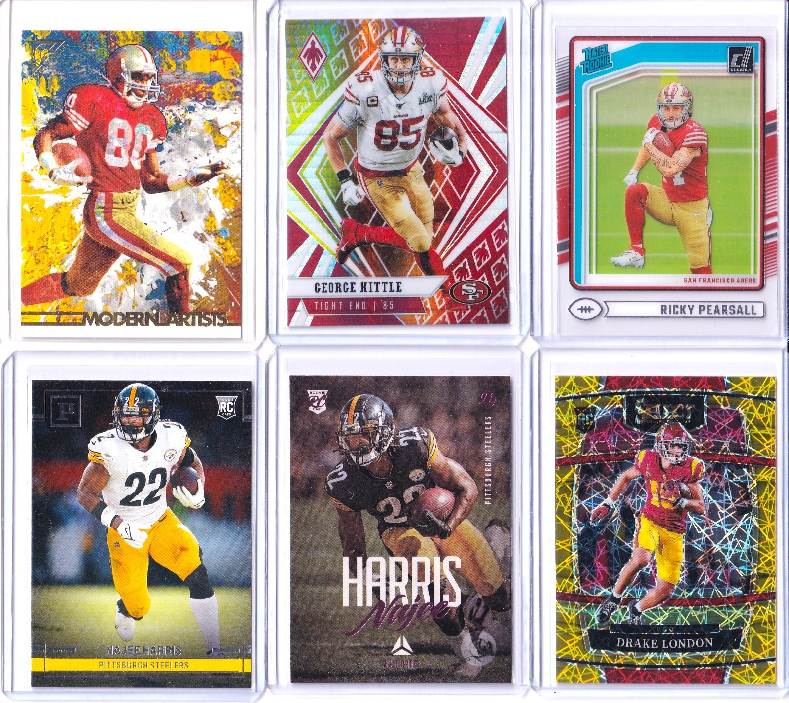 Huge 140+ Card Mixed Lot Auto # NFL NBA MLB Rookies RC Purdy Lamar Jokic Doncic view 9
