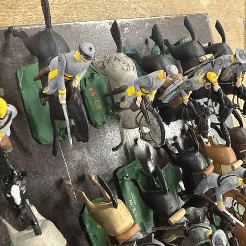 Vintage Britains American Civil War Cavalry Soldiers Custom Confederate Set ACW - Bild 24 von 24