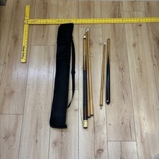J&J Pool Cue Set with Case 2-Piece