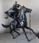 Vintage Marx Zorro Figurine, w/ Horse, Damaged