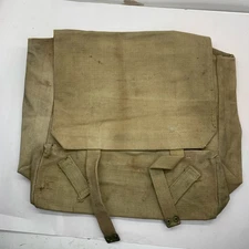 Original British Army 37 Pattern Webbing Large Pack - 1942 Dated
