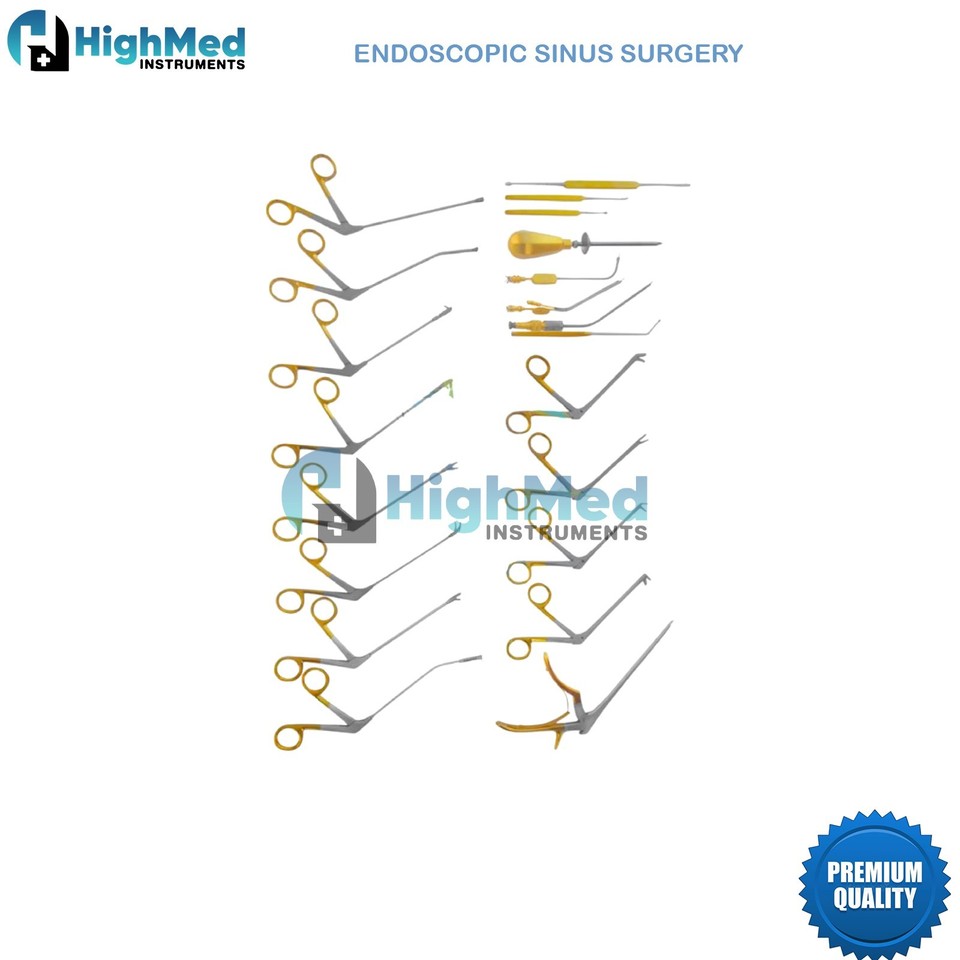 Fess Instruments Set Endoscopic Sinus Surgery ENT Instrument | eBay