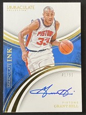 Grant Hill 2024-25 Panini Immaculate Collection Ink Auto /99 #INK-GHL