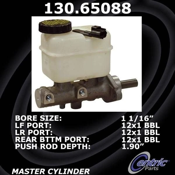 For Ford Explorer 2002-2005 Centric 130.65088 Premium Brake Master Cylinder - Imagem 2 de 2