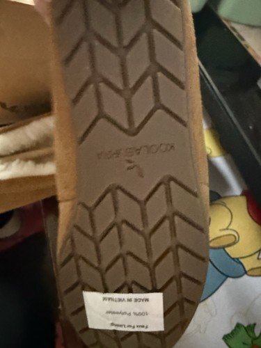 Koolaburra by UGG Women's Lezly Slipper size 8 new in box tan warm and cozy - Picture 9 of 12