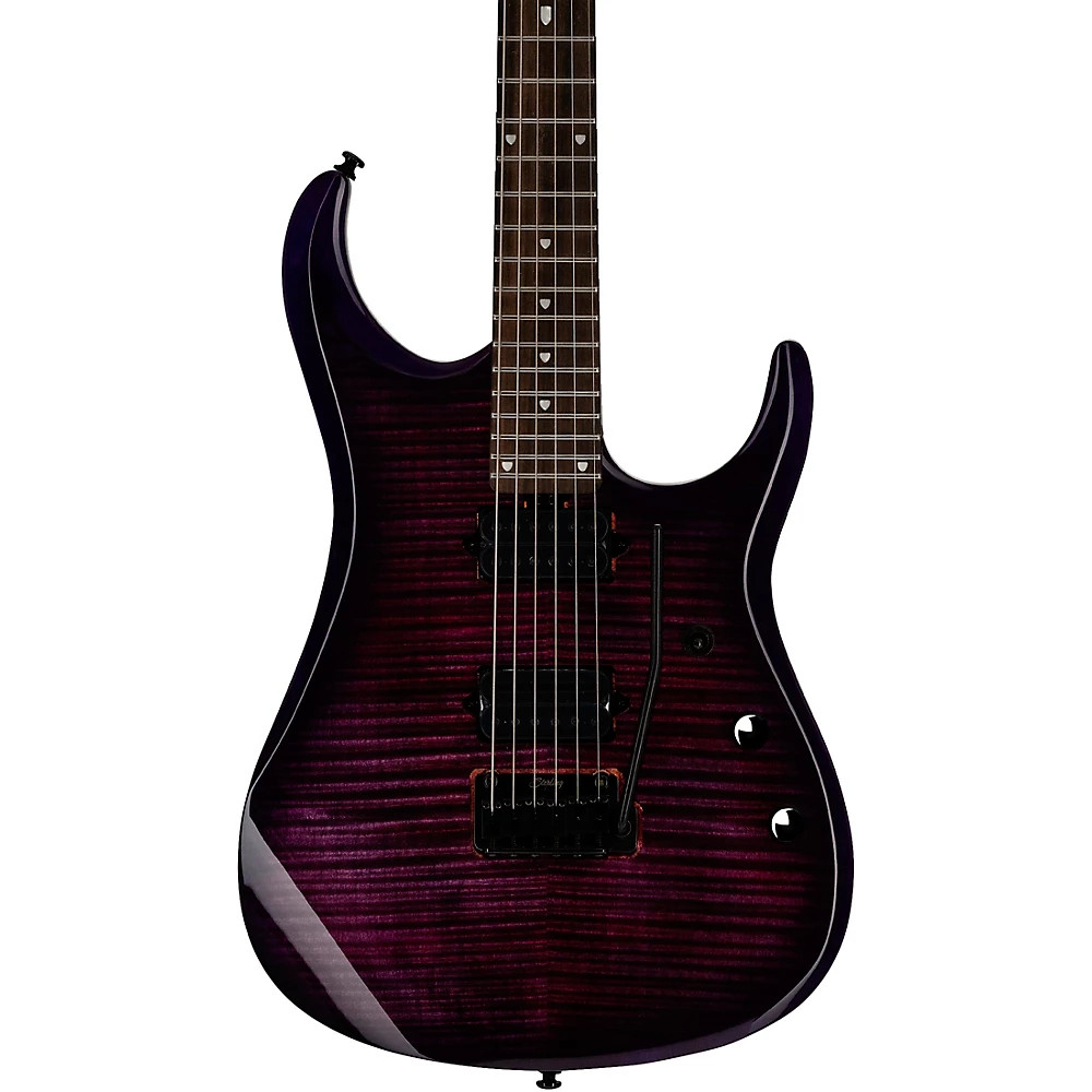 Sterling by Music Man JP150 with DiMarzio Pickups Electric Guitar Purple Nebula 241290₽