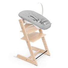Chair Natural Tripp Trapp Newborn Set Grey Stokke 20lb Capacity Cozy Safe Simple