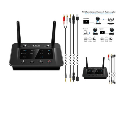 1Mii B03 Bluetooth 5.3 Transmitter Empfänger TV Stereoanlage aptX Low Latency