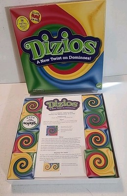 Dizios Game A New Twist On Dominos! Match Colors Instead Of Dots 2009 COMPLETE