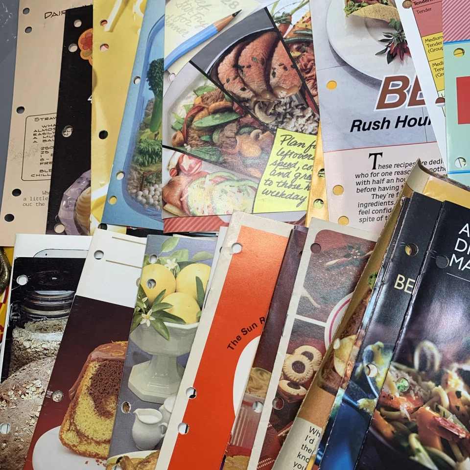 HUGE Lot of 84 Vtg 1980- 2000s Cooking Recipe Booklets Pamphlets Popular Brands — 第 4/4 张图片