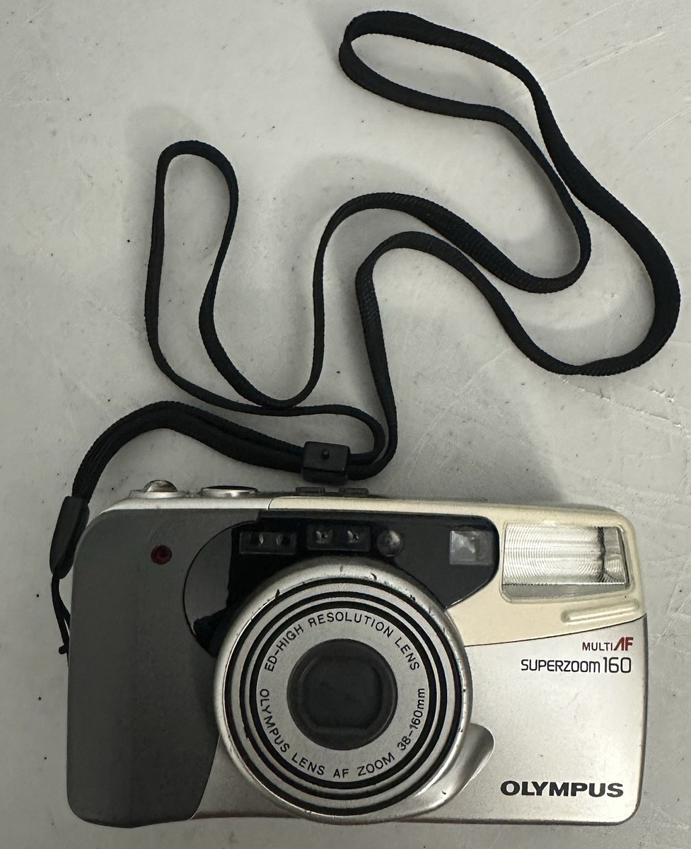 Olympus Superzoom 160 35mm Point & Shoot Film Camera for sale