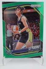2025 Panini Prizm WNBA Li Yuero #28 Green Prizm Dallas Wings