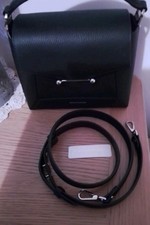 STRATHBERRY LIMITED EDITION  MOSAIC BAG  in BLACK LEATHER  - Boxed + dustbag 