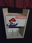 Vintage Nintendo Storage Cabinet Mario NES Video Game Cart 80s 1989