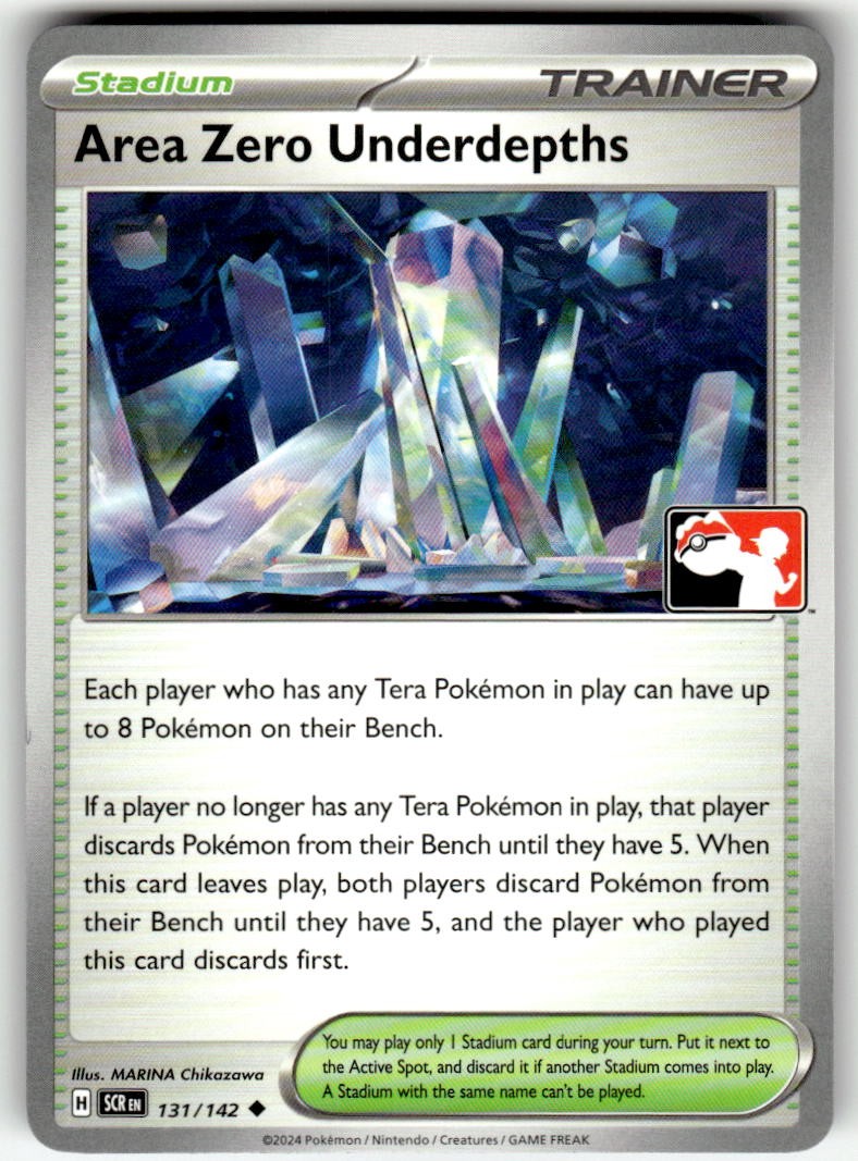 Area Zero Underdepths Uncommon SV07: Stellar Crown 131/142 NM