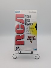 RCA VHS Video Head Cleaner AV01HD 200 Application New VCR