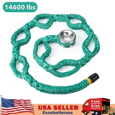 Rigging Ring Sling Rope, Arborist Rope 3/4" 6' w/ 14600 lbs 7-Pocket Adjustment