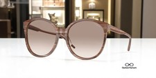 VOGUE VO5509S 307113 Brown Horn Clear Gradient Brown 60 mm Women's Sunglasses
