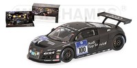 Minichamps 437101900 Audi R8 Lms Ekstrom Werner 24H Nurburgring 2010 Modell 1:43