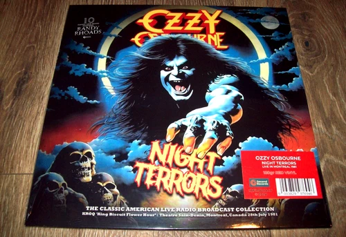 SEALED OZZY OSBOURNE NIGHT TERRORS LIVE 1981 RANDY RHOADS TRIBUTE BLACK SABBATH