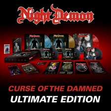 NIGHT DEMON - CURSE OF THE DAMNED - Vinyl Record lp - V1111z