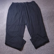 KingSize Pants Mens 4XL B x37 Big Tall Black Chino Khaki Cotton