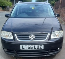 Black VW Touran 2005 2.0 Tdi Sport Diesel Engine