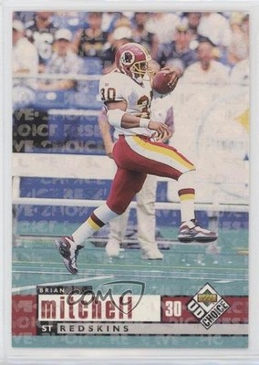 1998 Upper Deck UD Choice Choice Reserve Brian Mitchell #431 16wo