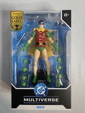 McFarlane DC Multiverse Robin Silver Age Gold Label Store Exclusive New