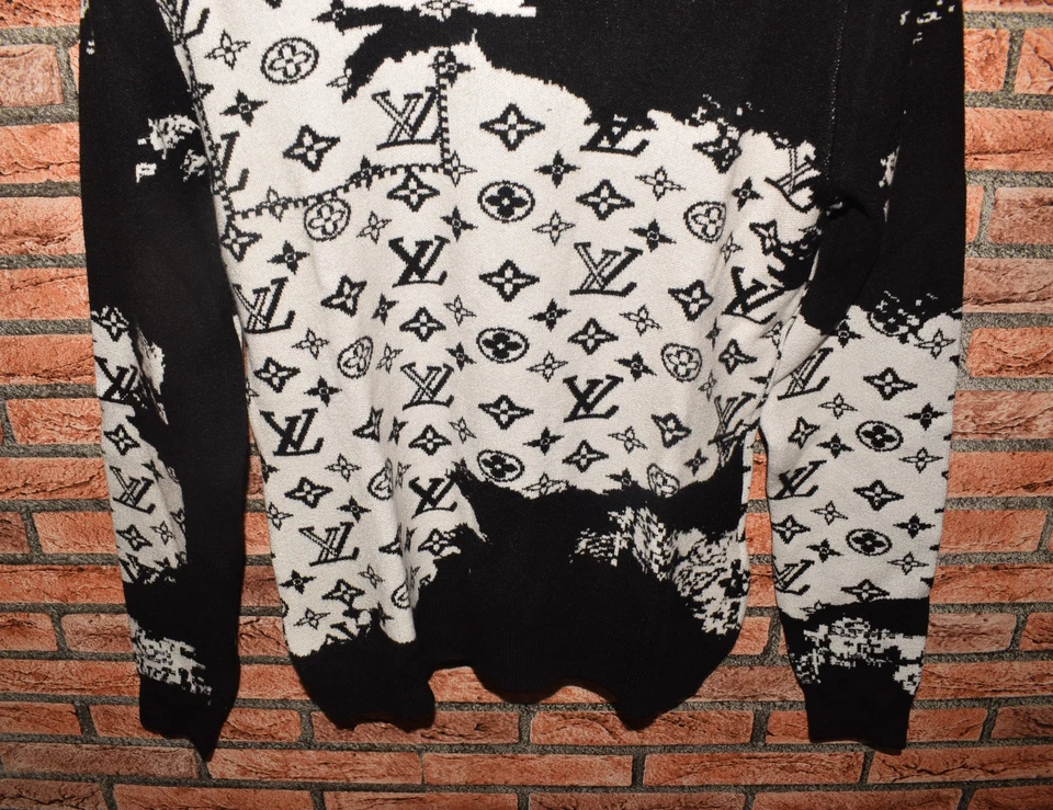 Suéter Louis Vuitton para mujer con monograma talla L Foto 3 de 4