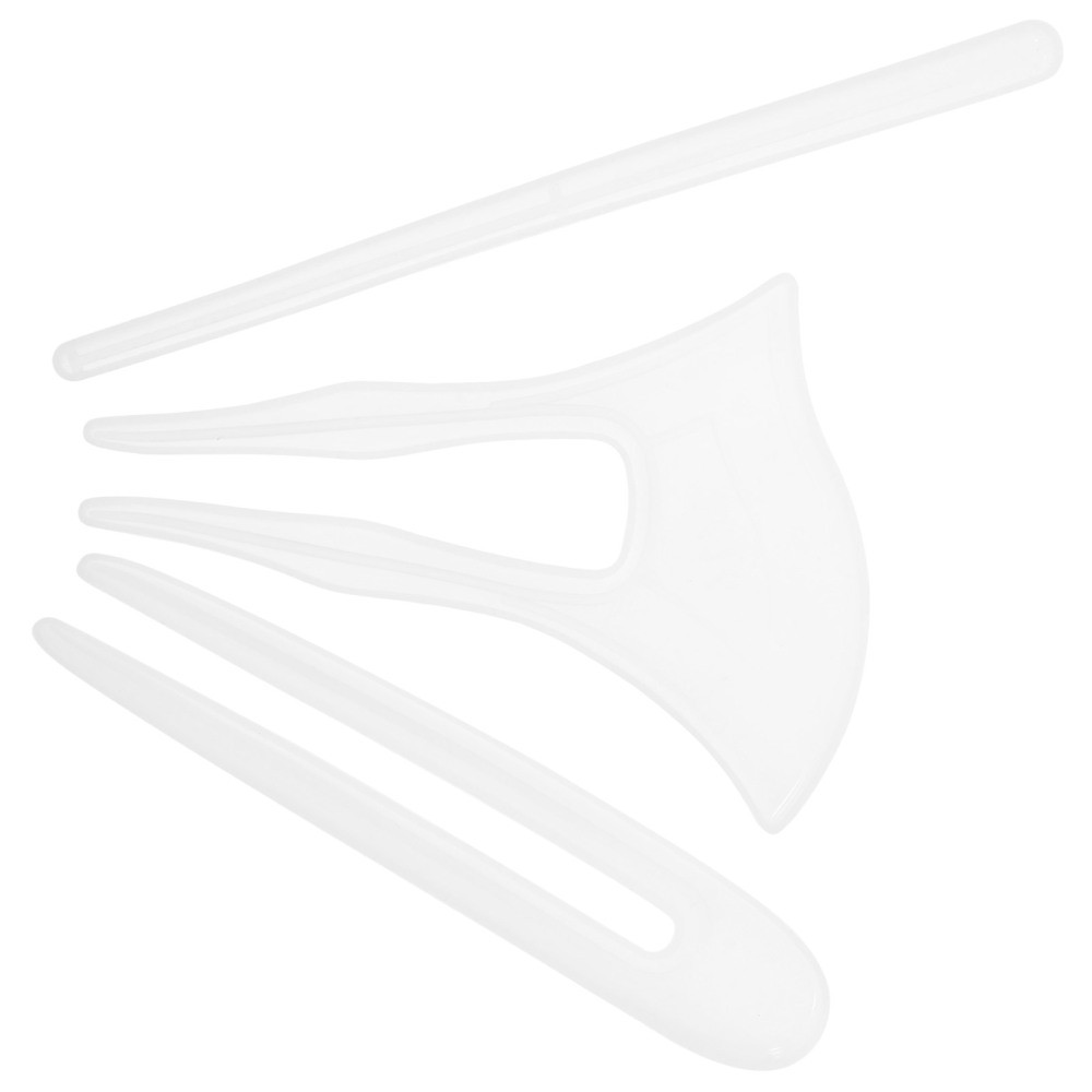 3Pcs silicone hairpin mold for resin casting and epoxy hair sticks