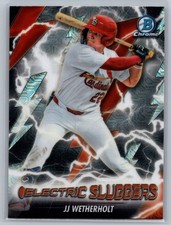 Jj Wetherholt Mojo Refractor 2026 Bowman Electric Sluggers #ES-12 Cardinals