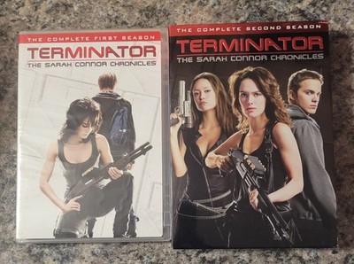 Terminator The Sarah Connor Chronicles Complete Series Season 1 & 2 DVD W/Insert