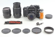 All Late 3 Lens Top MINT PENTAX 67 TTL Film Camera 55mm 90mm 200mm From JAPAN