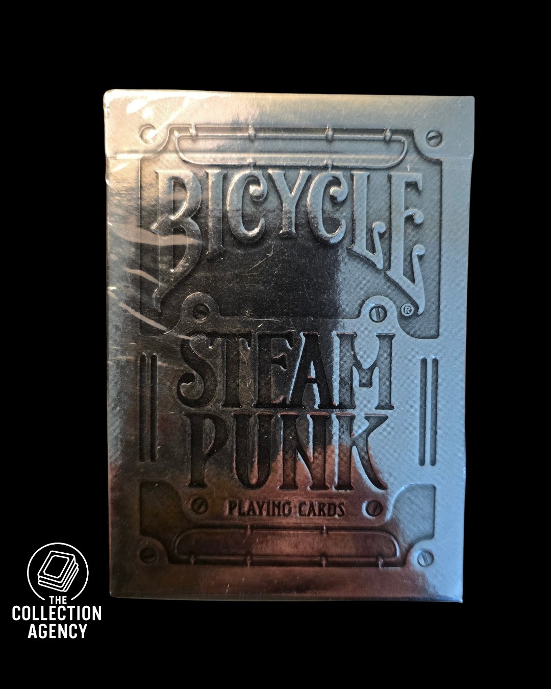 Bicycle Playing Cards: Steam Punk Silver SEALED Deck By US Playing Card Co. c3