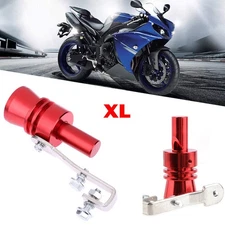 Auto Accessories BlowOff Valve Noise Sound Turbo Whistle Simulator Tip Muffler V